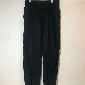A new day black rayon joggers